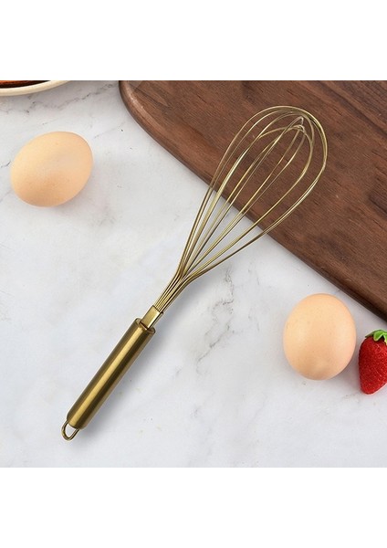 Altın Tarzı Altın Yumurta Çırpıcı Paslanmaz Çelik El Mutfak Aletleri Çırpma Yumurta Mikser Pişirme Kek Araçları Manuel Yumurta Aracı Mutfak Aletleri Yumurta Blender (Yurt Dışından)