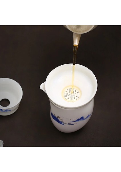 K3 Stili Beyaz Porselen Bir Hepsi Porselen Delikli Çay Süzgeci, Çay Süzgeci, Seramik Çay Seti Aksesuarları, Çay Süzgeci, Çay Demleme Makinesi Creativ (Yurt Dışından) indirimleri