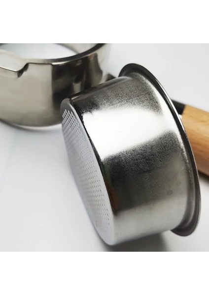 58MM Şerit Yüzük Stili 304 Paslanmaz Çelik Kahve Filtre Sepeti Tek 1 Fincan Çift 2 Fincan mm Portafiltre (Yurt Dışından) fiyatları