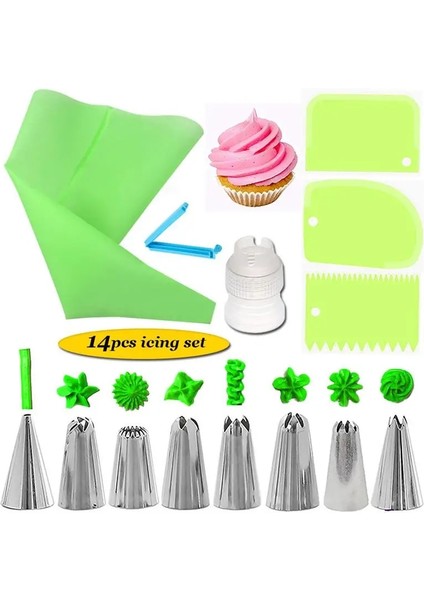 Mavi Stil Ake Buzlanma Torbası Nozul Seti G Ipuçları Pasta Süsleme Kiti Pasta Buzlanma Torbaları Krema Sıyırıcılar Çoğaltıcı Set Dıy Pasta Dekoru (Yurt Dışından) fırsatları