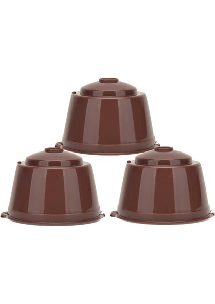 Ordu Yeşili Tarzı Dolce Gusto Nescafe Için Yeniden Kullanılabilir Kahve Kapsül Filtre Fincan Doldurulabilir Kapaklar Kaşık Fırça Filtre Çay Sepetleri Kahve Aksesuarları (Yurt Dışından)
