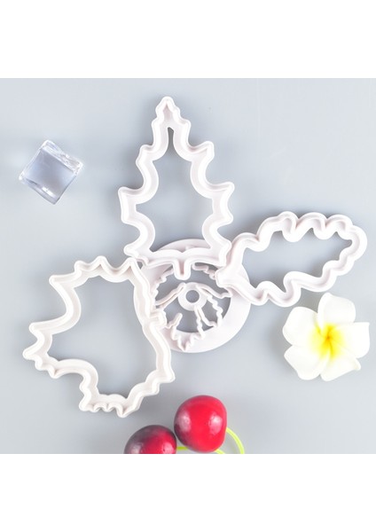 4pcs-02 Tarzı Birçok Yaprak Kalıp Çerez Kesici Çikolatalı Kek Kalıbı Fudge Pasta Pişirme Aletleri Kek Aracı Bisküvi Kalıbı Bitki Yaprak Kalıbı (Yurt Dışından) modelleri