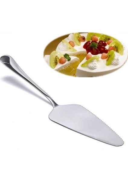 Paslanmaz Çelik Kek Pizza Kürek Düğün Doğum Günü Pastası Dilimleme Kesici Pasta Dekorasyon Araçları Bakeware Krem Spatula Bölücü (Yurt Dışından)