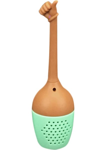 Iyi Stil Çay Süzgeci Silikon Gevşek Yaprak Bitkisel Baharat Tutucu Çay Demleme Araçları Komik El Hareketleri Çay Demlik Çay Süzgeç Fda Sınıfı (Yurt Dışından)