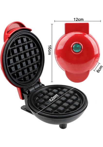 Silikon Tarzı Tava Yumurta Makinesi Mini Elektrikli Waffle Makinesi Mini Waffle Potu Yumurta Kek Fırını Kabarcık Yumurta Fırını Kahvaltı Waffle Kalıpları Gofrera (Yurt Dışından) modelleri