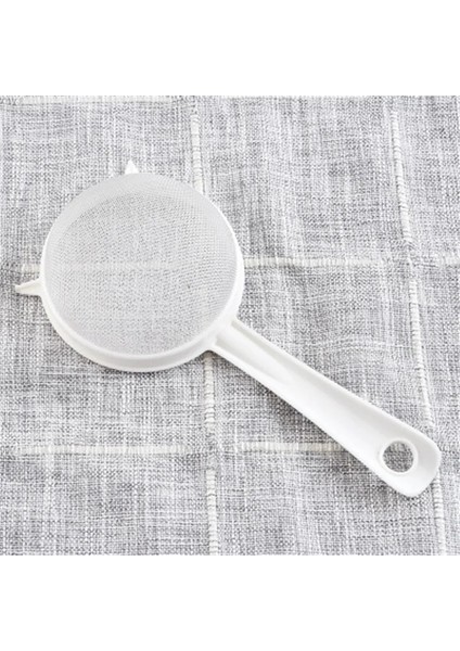 Küçük Stil Fashio Yeniden Kullanılabilir Mutfak El Plastik Ekran Örgü Çay Yaprağı Süzgeç Un Elek Kevgir Mutfak Aksesuarları (Yurt Dışından)