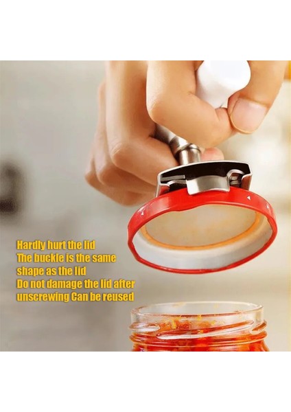 Beyaz Stil Mutfak Aksesuarları Şişe Açacağı Kapakları Açabilir Kolayca Ayarlanabilir Boyut Paslanmaz Çelik (Yurt Dışından) fırsatları