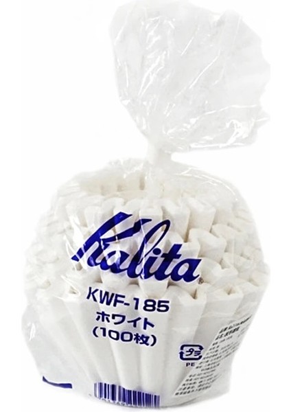 185 100 Yaprak Stili Kalita Dalga Filtreler Bardaklar Kahve Kağıt Filtre Kek Tipi Beyaz Çarşaf (Yurt Dışından)
