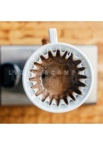 185 100 Yaprak Stili Kalita Dalga Filtreler Bardaklar Kahve Kağıt Filtre Kek Tipi Beyaz Çarşaf (Yurt Dışından) modelleri