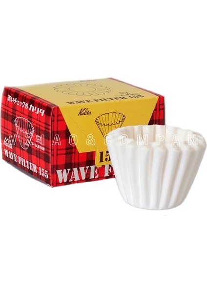 185 100 Yaprak Stili Kalita Dalga Filtreler Bardaklar Kahve Kağıt Filtre Kek Tipi Beyaz Çarşaf (Yurt Dışından) indirimleri