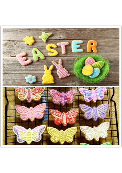 06 Kıvrımlı Tavşan Stili Çeşit Stilleri Paslanmaz Çelik Paskalya Bisküvi Kesici Paskalya Tavşanı Yumurtaları Havuç Kurabiye Kalıbı Mutfak Çerez Kesici Pişirme Aracı (Yurt Dışından) modelleri