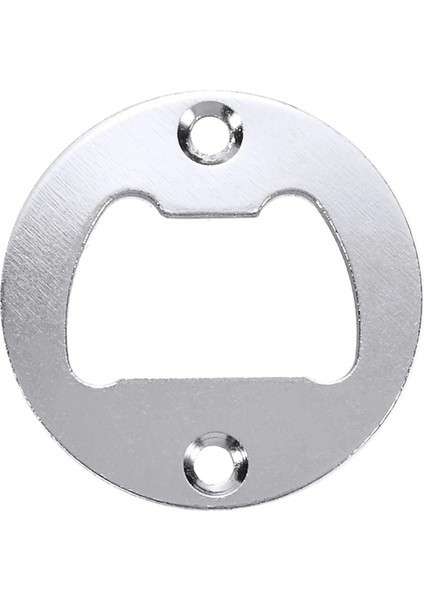 Gümüş Tarzı Yuvarlak Metal Güçlü Cilalı Şişe Açacağı Ekleme Parçaları Havşa Delikli Şişe Açacağı Parçası (Yurt Dışından)