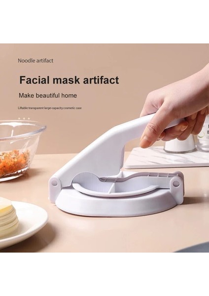 Beyaz Stil Börek Derisi Kalıp Manuel Presleme Börek Derisi Modeli Kalıp Hamur Baskı Makinesi Börek Derisi Artefakt Mutfak Gadget Pişirme Aracı (Yurt Dışından)