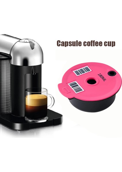 B Tarzı Doldurulabilir Yeniden Kullanılabilir Kahve Kapsülü Bosch Makinesi Tassimo Silikon Kapaklı Kahve Filtresi Fincan Ölçme Kaşığı Kahve Pod (Yurt Dışından) fiyatları