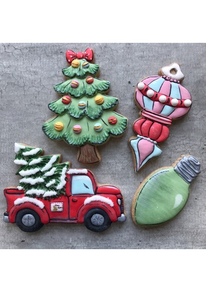 Ağaç Tarzı Kamyon Kenıao Noel Tek Kurabiye Kesici - Kış Bisküvi Fondan Ekmek Sandviç Kalıbı - Paslanmaz Çelik - Janka Tarafından (Yurt Dışından) fırsatları