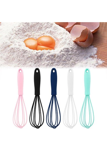Resim5 Stili Olarak Çok Fonksiyonlu Döner Manuel Yumurta Çırpıcı Mikser Mini Plastik Mutfak Yumurta Çırpma Fırında Aracı Yumurta Karıştırıcı Silikon Çevre Dostu (Yurt Dışından)