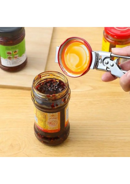 Bir Stil Ayarlanabilir Çok Fonksiyonlu Şişe Kapağı Açacağı Paslanmaz Çelik Kapaklar Kapalı Kavanoz Açacağı Mutfak Aletleri Için Emek Tasarrufu Sağlayan Vidalı Konserve Açacağı (Yurt Dışından) indirimleri