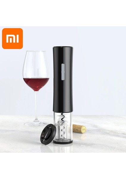 Işık Seti Stili ile Siyah Xiaomi Için Otomatik Kırmızı Şarap Açacağı Şarap Folyo Kesici Elektrikli Şişe Açacağı Konserve Açacağı Mutfak Alet Şarap Aksesuarları (Yurt Dışından) fiyatları