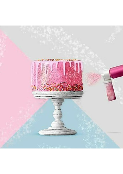 Mor Tarzı Kek Manuel Pistole Püskürtme Tabancası Boyama Pişirme Dekorasyon Cupcakes Tatlılar Pasta Dekorasyon Püskürtme Aracı (Yurt Dışından)