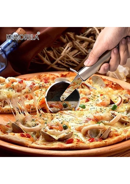 F Stili Paslanmaz Çelik Pizza Tek Tekerlekli Kesim Aletleri Çapı 6.5cm Ev Pizza Bıçağı Kek Aletleri Waffle Çerezler Için Tekerlek Kullanımı (Yurt Dışından) indirimleri