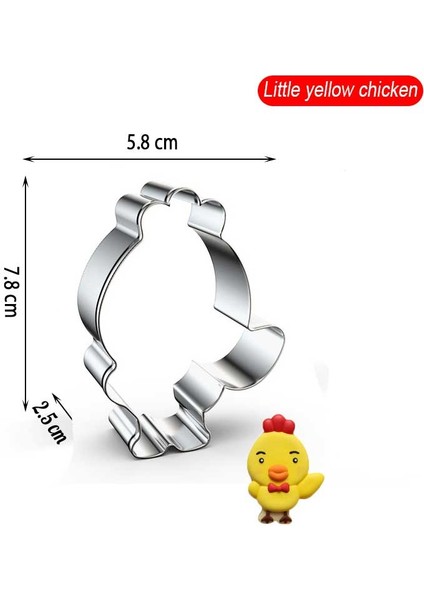 A-4 Stili Paskalya Modelleme Araçları Metal Paslanmaz Çelik Bisküvi Kurabiye Kalıbı Mutfak Gereçleri Pişirme Için Çerez Kesici Mutfak Ａccessories (Yurt Dışından)