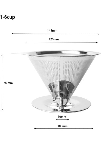 Küçük Stil Paslanmaz Çelik Kahve Filtresi Yeniden Kullanılabilir Fincan Kahve Damlatıcı Barista Aracı Üzerine Dökün (Yurt Dışından) modelleri