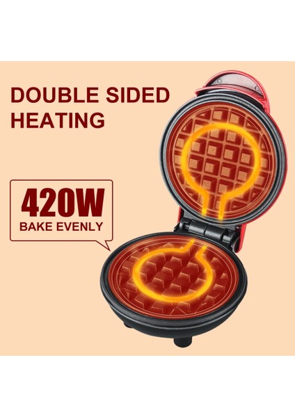 Standart Stil Abd Fişi Yapışmaz Mini Elektrikli Waffle Makinesi Tava Eggette Waffle Koni Makinesi Makinesi Pot Yumurta Kek Fırını Kabarcık Yumurta Kahvaltı Kalıpları Gofrera (Yurt Dışından) indirimleri