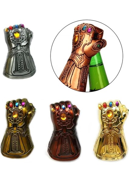 Bronz Tarzı Yaratıcı Soda Cam Kapak Sökücü Araçları Mutfak Infinity Thanos Eldiven Eldiven Bira Şişe Açacağı Moda Hediyeler (Yurt Dışından) fiyatları