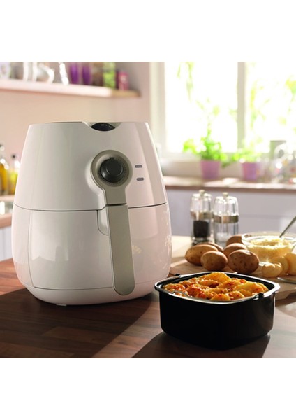 Hava Fritöz Elektrikli Fritöz Aksesuar Yapışmaz Pişirme Çanak Kavurma Teneke Tepsi Philips HD9232 HD9233 HD9220 HD9627 HD9621 (Yurt Dışından)