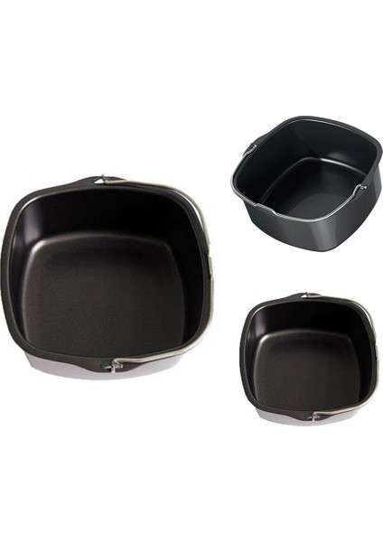 Hava Fritöz Elektrikli Fritöz Aksesuar Yapışmaz Pişirme Çanak Kavurma Teneke Tepsi Philips HD9232 HD9233 HD9220 HD9627 HD9621 (Yurt Dışından) fırsatları