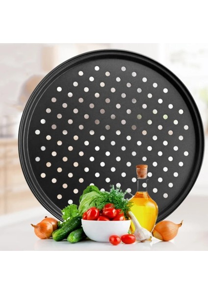 No.4 Tarzı 12 Inç Yuvarlak Pizza Tabağı Pizza Araçları Derin Bulaşık Tepsisi Karbon Çelik Yapışmaz Kalıp Pişirme Aracı Pişirme Kalıbı Pan Pıtırtı (Yurt Dışından) fiyatları