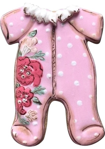 Kenıao Bebek Pijama Kurabiye Kesici Çocuklar Için x 12 cm - Bebek Duş Bisküvi Fondan Ekmek Sandviç Kalıbı - Paslanmaz Çelik (Yurt Dışından)