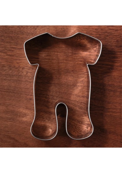 Kenıao Bebek Pijama Kurabiye Kesici Çocuklar Için x 12 cm - Bebek Duş Bisküvi Fondan Ekmek Sandviç Kalıbı - Paslanmaz Çelik (Yurt Dışından)