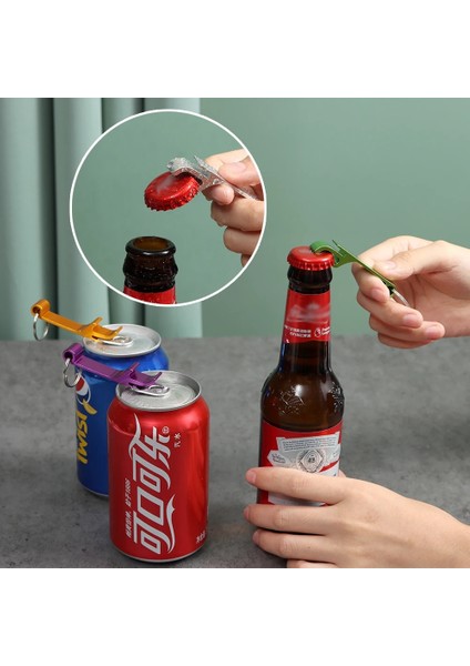 Mavi Stil Bira Can Mini Taşınabilir Şişe Açacağı Anahtarlık Yüzükler Biralar Çok Renkli Alüminyum Anahtarlık Özelleştirilmiş Yüzük Açacakları Düğün Hediyesi (Yurt Dışından) fiyatları