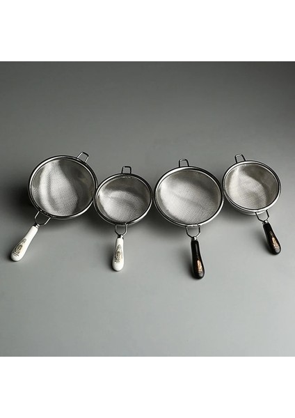 Wt-S Tarzı Yaprak Çay Filtresi Seramik Saplı Gongfu Çay Aksesuarları Vintage Çin Çay Demlik Paslanmaz Çelik Çift Örgü Çay Süzgeç Gevşek (Yurt Dışından) fırsatları