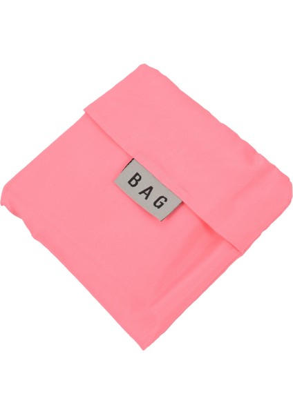 Yeniden Kullanılabilir Yeşil Alışveriş Çantası Katlanır Saklama Çantası Pembe (Yurt Dışından) fiyatları