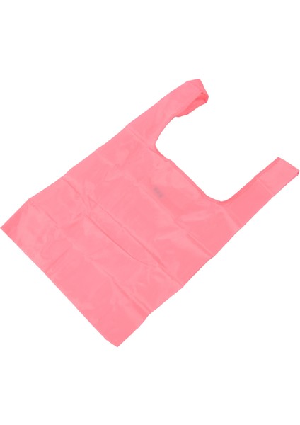 Yeniden Kullanılabilir Yeşil Alışveriş Çantası Katlanır Saklama Çantası Pembe (Yurt Dışından) indirimleri