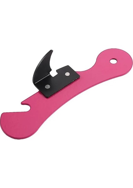 Pembe Tarzı Manuel Konserve Açacağı Güvenlik Aygıtı Mutfak Çok Fonksiyonlu Paslanmaz Çelik Dönüş Düğmesi ile Zahmetsiz Açıcılar Ev Faydalı Aletler (Yurt Dışından)