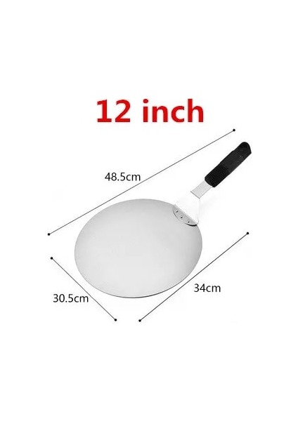Çikolata Tarzı Ahşap Saplı cm Alüminyum Pizza Küreği Pala Kek Pişirme Aletleri Aksesuar Pizza Bıçağı Peynir Kesici Kabukları Kürek (Yurt Dışından)