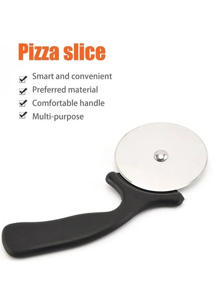 Taşınabilir Hafif Pizza Tekerlek Bıçağı Paslanmaz Çelik Ocak Rahat Saplı Bölünmüş Pizza Lazanya Aksesuarları (Yurt Dışından) fiyatları