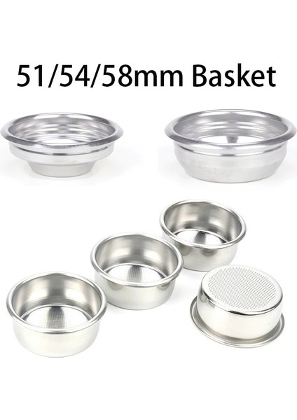 51MM-2 Bardak Stili mm Filtre Bardakları Kahve Dipsiz Portafilter Espresso Makinesi Parçaları Için Yedek Filtre Sepeti (Yurt Dışından) fiyatları