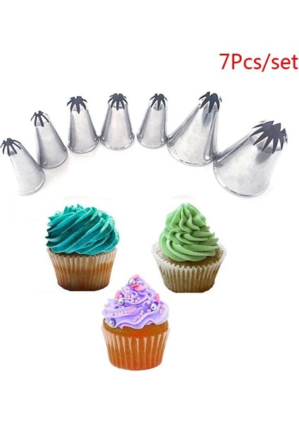 Turuncu Tarzı Kek Süsleme Seti G Tlicone Pasta Buzlanma Poşetleri Nozullar Krema Sıyırıcılar Bağlayıcı Seti Yeniden Kullanılabilir G Torba Cep Böreği (Yurt Dışından)