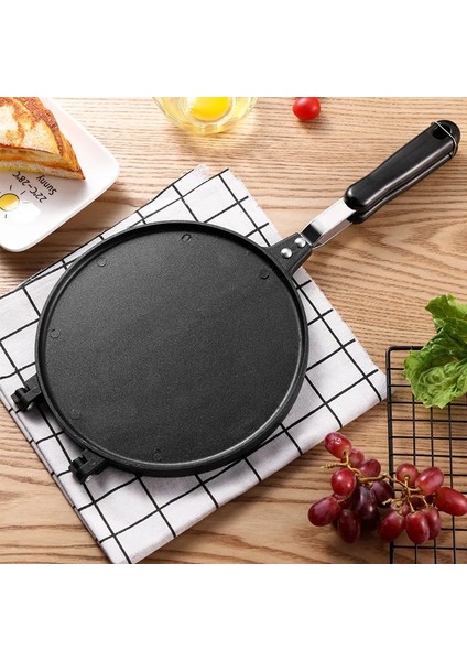 Ahşap Kalıp Stili Mutfak Kek Yumurta Rulo Modu Yapışmaz Omlet Pişirme Tavası Için Waffle Kek Alüminyum Alaşım Bakeware Çıtır Makinesi Omlet Kalıp Aracı (Yurt Dışından) indirimleri