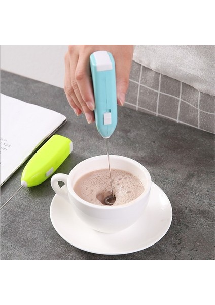 Beyaz Stil Elektrikli Süt Çırpma Mutfak Köpüklü Içecek Cappuccino Kreması Çırpma Köpüklü Karışım Bıyık Kahve Cappuccino Mutfak Aksesuarları (Yurt Dışından) fırsatları