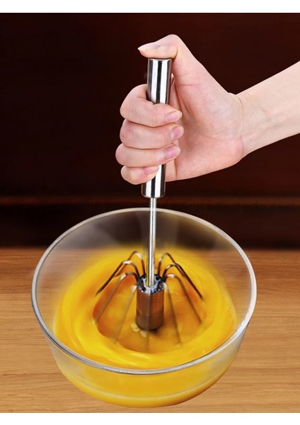 Bir Stil Çırpma Ev Mini Yarı Otomatik Manuel El Tereyağı Çırpma Paslanmaz Çelik Blender Mutfak Aletleri (Yurt Dışından)