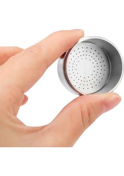 Turuncu Tarzı Illy Kahve Makinesi Üreticisi Için Uyumlu Icalifas Paslanmaz Çelik Metal Doldurulabilir Yeniden Kullanılabilir Kapsül Illy Espresso Cafe Için Fit (Yurt Dışından) indirimleri