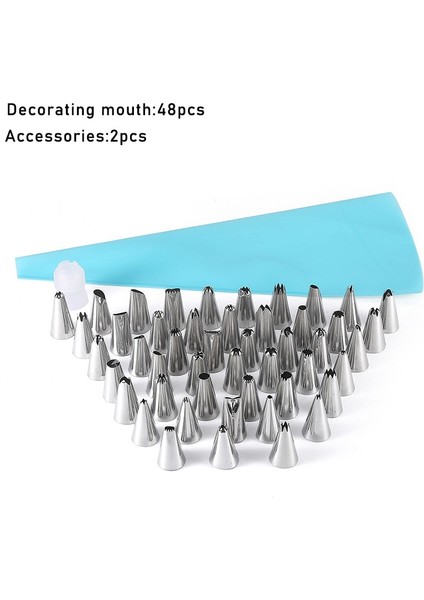 6 Adet-Pembe Tarzı Dekorasyon Ipucu + Pasta Çantaları + 1 Adet Dekorasyon Ağız Dönüştürücü Paslanmaz Çelik Kek Dekorasyon Aracı Silikon Pasta Torbası (Yurt Dışından) fiyatları