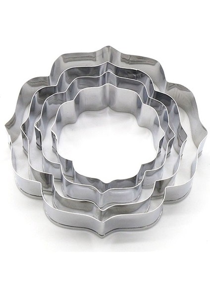 07 Yuvarlak Stil Et Paslanmaz Çelik Nimet Çerçeve Bisküvi Kesiciler Çerez Kesici Set Düğün Pastası Kalıp Sugarcraft Pişirme Pasta Araçları Gyh (Yurt Dışından) modelleri