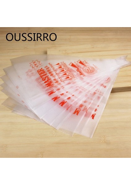 Lot Büyük Boy Tek Kullanımlık Buzlanma G Kremalı Pasta Torbası Fondan Kremalı Pasta Süsleme Çantası Tatlı Dekoratörleri Kek Aracı (Yurt Dışından)