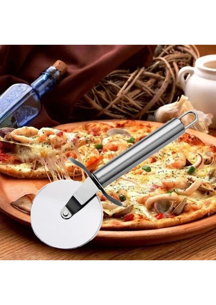 No.4 Tarzı Paslanmaz Çelik Pizza Tek Tekerlekli Kesim Aletleri Çapı 6.5cm Ev Pizza Bıçağı Kek Aletleri Waffle Çerezler Için Tekerlek Kullanımı (Yurt Dışından) fiyatları